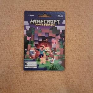 Minecraft Java & Bedrock gift card for PC